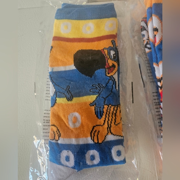 Kellogg's Cereal Socks Set of 2 NIP - Picture 2 of 6
